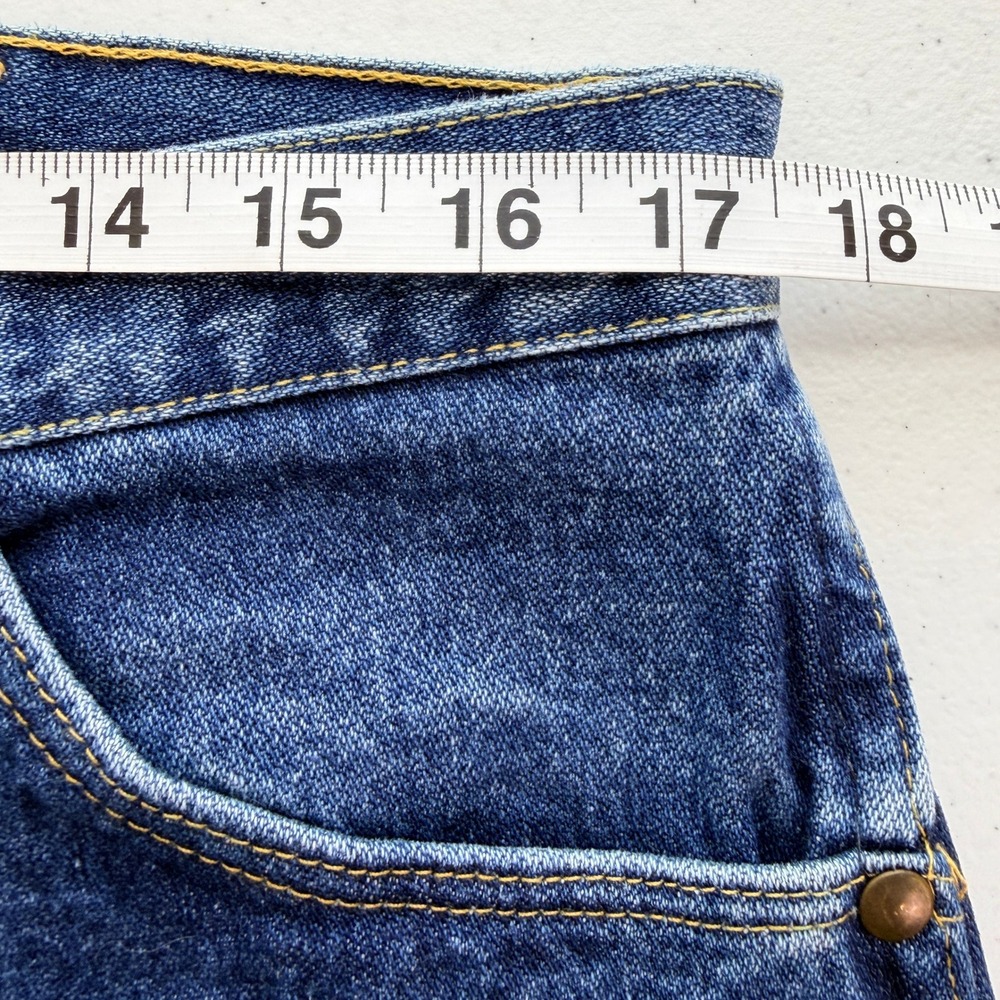 Wrangler George Strait Cowboy Cut Jeans 35x32 Indigo Blue Excellent - Picture 7 of 9